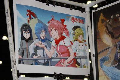 More Madoka Prints
Featuring the five girls, and Kyubey.
Keywords: AX2012
