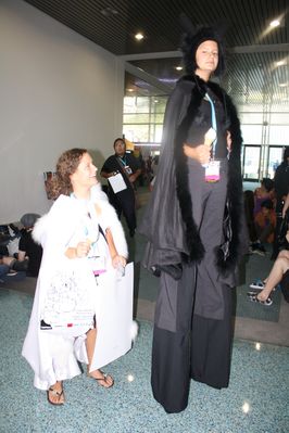 Stilts Walker
I wonder if that's even safe to walk all day in that.
Keywords: AX2012