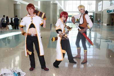Tales of the Abyss
Luke fon Fabre and guy Cecil. There was one of Anise and Ion but I didn't get them =/
Keywords: AX2012