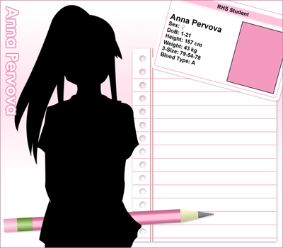 Profile - Anna
Rough template on Anna's character profile
Keywords: anna