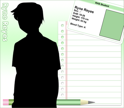 Profile - Ryne
Rough template on Ryne's character profile
Keywords: ryne