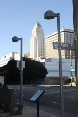 LA city hall, I believe
City hall.
